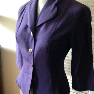 vintage 1990's - 80'S peplum jacket top